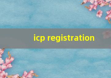 icp registration